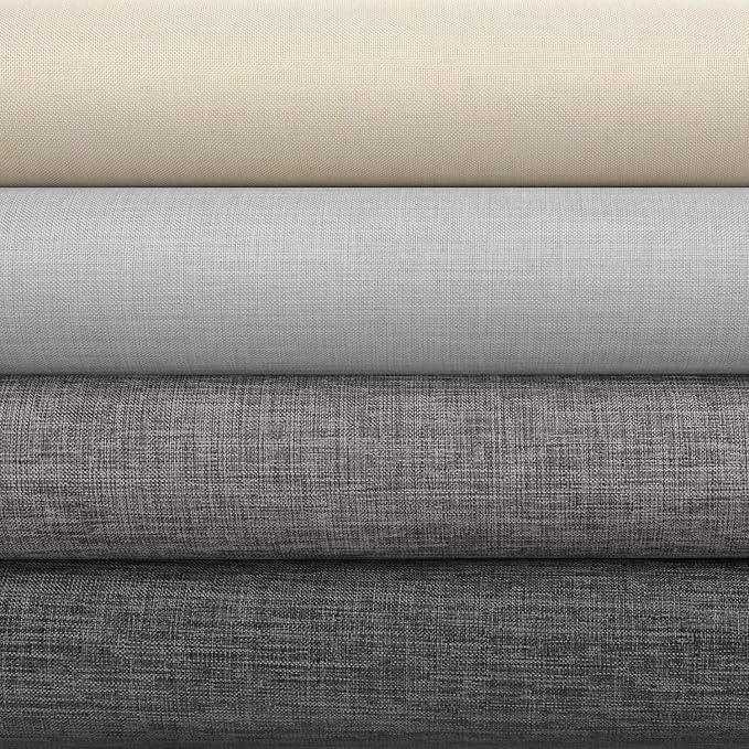 Kincmo Motorized Blinds with Remote,100% Blackout Motorized Roller Shades Work with Apple Homekit,Alexa,Google, Custom Electric Blinds with App,Voice Control (A Set Blackout Multicolor Fabric Samples)