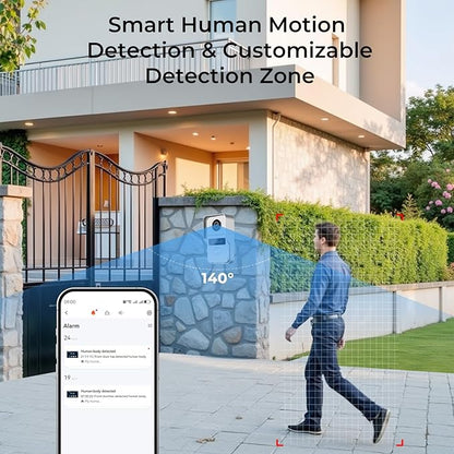 2 Wired Video Doorbell video Intercom System 1-Camera and 2-Monitor, 7 Inch Touch Screen, Night Vision, Support Remote Unlock, Dual-Way Intercom for Villa House Office Apartment Smart Phone Monitor