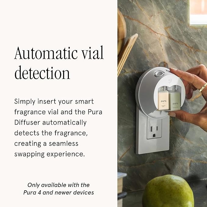 Pura & Tommy Bahama Home Scent Refill - Smart Home Air Diffuser - Up to 120-Hours of Premium Fragrance per Refill - Household Essential - Diffuser Fragrance - 2 Pack, Pomegranate Lime
