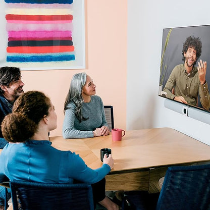 Owl Bar Video Conferencing Device — 4K Video Conferencing Bar with Active Speaker Focus (Add a Meeting Owl 3 or Pro for 360-Degree Coverage and Automatic Camera Switching)