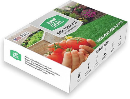 MySoil Test Kit PRO Pack, Unlock Your Lawn & Garden Potential, Complete & Accurate Nutrient and pH Analysis with Recommendations Tailored to Your Soil and Plant Needs | 2 Test Kits + 1 Soil Probe