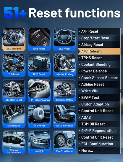 XTOOL IP919 PRO Scan Tool, ECU Pr0 gramming Car OBD2 Scanner with Topology Mapping, Upgrade of D9S PRO, 51+ Resets, ECU C 0ding, FCA/CAN FD/DoIP, Automotive Bidirectional Scan Tool with 3-Year Updates