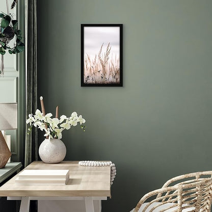 Americanflat 11x17.5 Picture Frame with Shatter-Resistant Glass - Signature Collection - Gallery-Style Frames Made of Engineered Wood - Photo Frame for Wall Display - Black