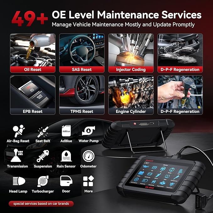 iCarsoft CR MAX 2025 Version Bidirectional Scan Tools Full System Diagnosis 49 Services All Active Test OBD2 Scanner Diagnostic Tool Car Code Reader ECU Coding CAN FD Free Update for 10000+ Vehicles