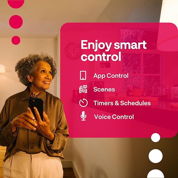 innr Smart Light Bulbs, A19 Zigbee, Works with Philips Hue* and Alexa (Bridge Required), Soft White Light Bulb, Dimmable, E26 LED Bulb 60 Watt, Warm White, 830lm, 2-Pack