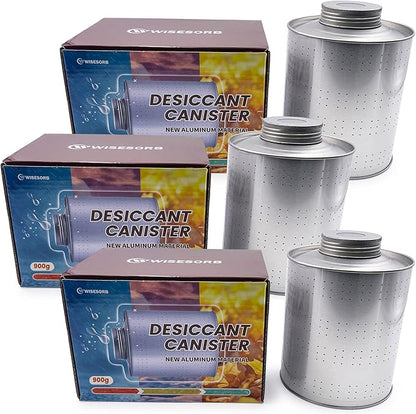 900 Gram 3 Pack Dehumidifiers for Home, Rechargeable Gun Safe Dehumidifier, Gun Safe Accessories 2 LBS Dehumidifier for Basement, Closet, Garage, Safe, Car, Moisture Absorbers Desiccants