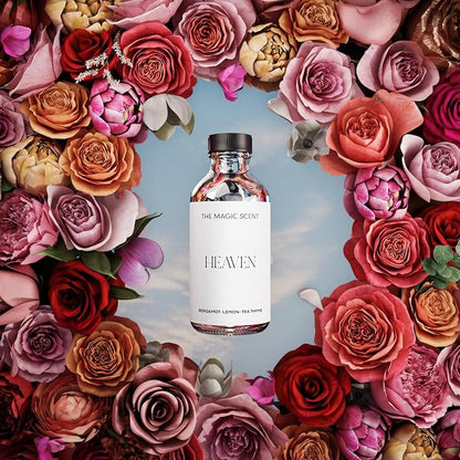 THE MAGIC SCENT Heaven Hotel Scent Diffuser Oil - Cold-Air & Ultrasonic Fragrance Oil for Diffuser Inspired by The Aria Hotel, Las Vegas - Essential Oil Aromatherapy (500 ml)