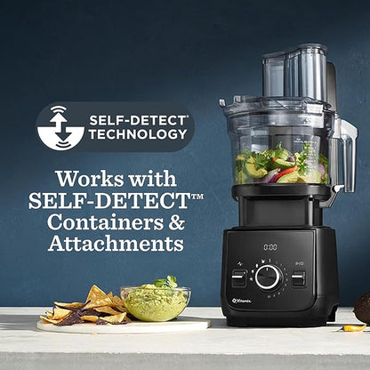 Vitamix Ascent X2 Blender with Three Blending Programs, Self-Cleaning Program, Professional-Grade Blender for Smoothies, Soups and More, Stainless-Steel Blades, 48 Oz Container, Nano Gray