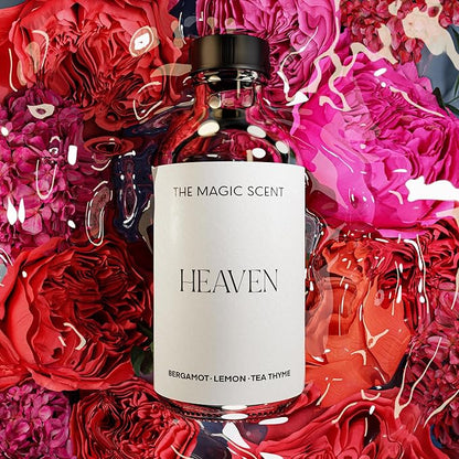 THE MAGIC SCENT Heaven Hotel Scent Diffuser Oil - Cold-Air & Ultrasonic Fragrance Oil for Diffuser Inspired by The Aria Hotel, Las Vegas - Essential Oil Aromatherapy (500 ml)