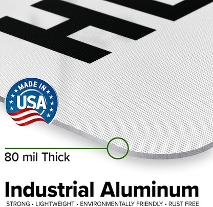 Custom Safety First Sign, OSHA Sign, 18x24 Inches, 3M EGP Reflective, Rust Free .080 Aluminum, Fade Resistant, Made in USA by My Sign Center