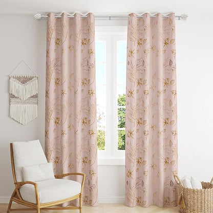 Silver Curtain Rods for Windows 66 to 120 Inches, 1 Inch Diameter Heavy Duty Single Curtain Rod, Adjustable Window Curtain Rod Drapery Rod with Decorative Finials