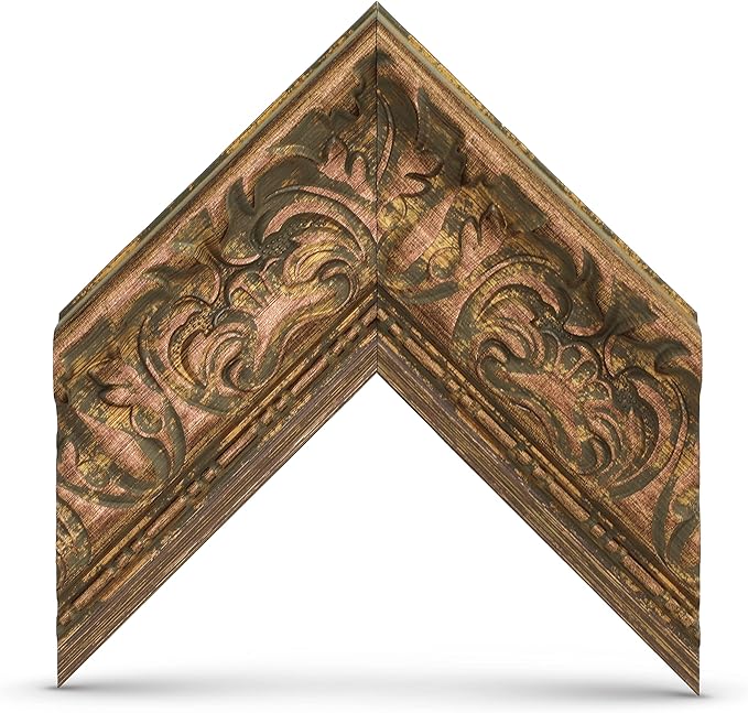 Tuscan Copper 43" Premiere Deco TV Frame - Compatible ONLY with Samsung The Frame TVs (Fits 2021-2025, LS03A, LS03B, LS03C, LS03D, LS03FA)