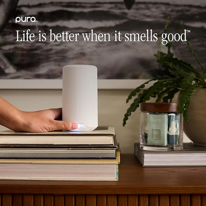 PuraHome Scent Refill - Smart Home Air Diffuser - Up to 120-Hours of Luxury Fragrance per Refill - Home Essential - Clean & Safe Diffuser Fragrance - 2 Pack, Yuzu Citron