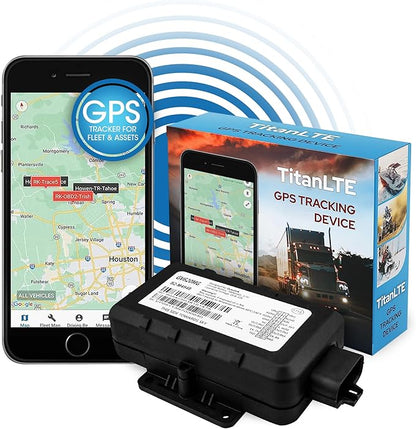 LoneStar Tracking GPS Tracker: Titan LTE 4G/5G, Hidden GPS Tracking Devices for Cars, Trucks, Fleet, Motorcycles, Assets, Anti-Theft Vehicle Security, Real-Time Location (Low Cost Subscription Plan)