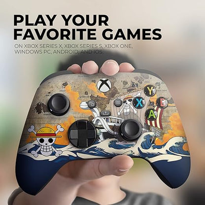 DreamController One Peice Custom X-box Controller Wireless compatible with X-box One/X-box Series X/S Proudly Customized in USA with Permanent HYDRO-DIP Printing(NOT JUST A SKIN) (MODDED)