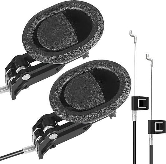 Recliner Replacement Parts with Pull Handle and Release Cable (2-Sets), Repair Recliner Mechanism Parts Compatible with Most Furniture of Recliner Sofa Couch Chair