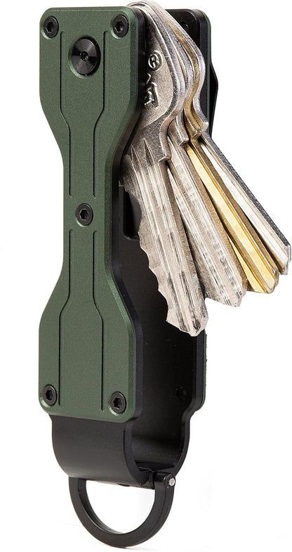 Key Organizer Minimalist Innovative Keyholder Compact Keys Organizer Smart KeyChain Secures 2-6 Keys