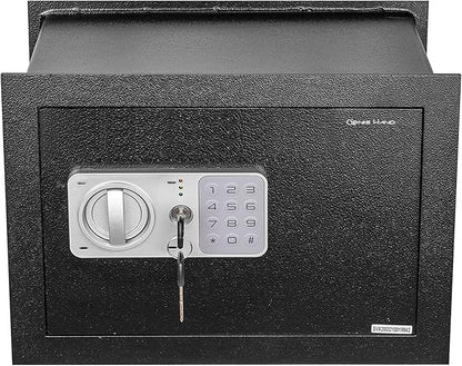 Genie Hand – Time Delay Safe, Anti Robbery Safe Box, Timed Controlled Opening – B-Class Lock – Anti Bounce Technology (Wall – Medium)