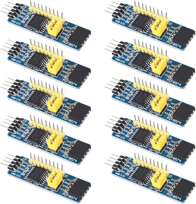 AITRIP 10pcs PCF8574 IO Expansion Board I/O Expander I2C-Bus Evaluation Development Module for Arduino & Raspberry Pi