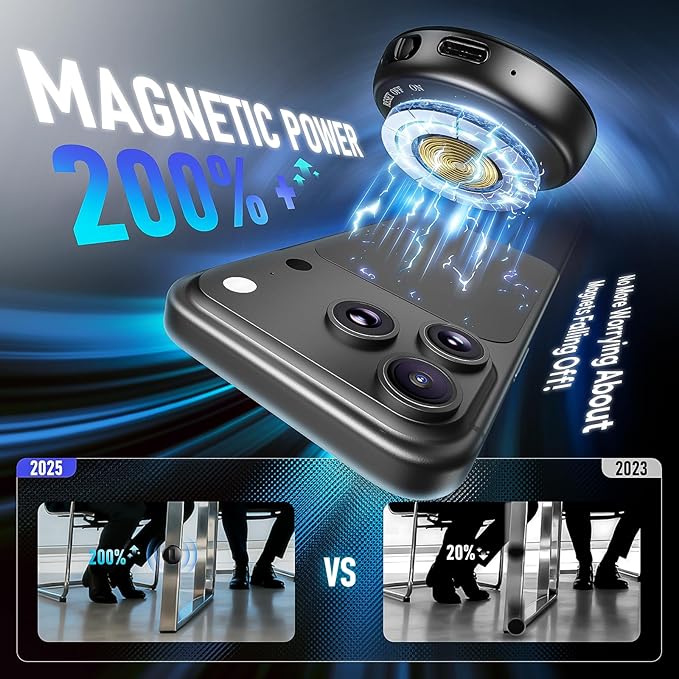 136GB(9800Hours) Magnetic Voice Activated Recorder - Recording Device with AI-Intelligent Triple Noise Reduction, Portable Dictaphone Digital Voice Recorder with Playback for Lecture Meeting Interview