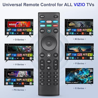 for VIZIO Smart TV Remote Replacement, Universal for VIZIO Remote Control XRT140【Pack of 2】