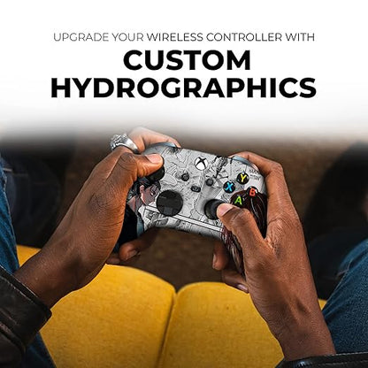 DreamController Attackk On Titan Custom X-box Controller Wireless compatible with X-box One/X-box Series X/S Proudly Customized in USA with Permanent HYDRO-DIP Printing (NOT JUST A SKIN)