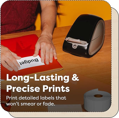 Aegis Adhesives - 2-1/8" X 4" Replacement for DYMO 30323 (12 Rolls/2640 Labels) Direct Thermal Shipping and Postage Labels - Compatible with LabelWriter 450, 450 Turbo, 4XL Printers (NOT 550, 5XL)