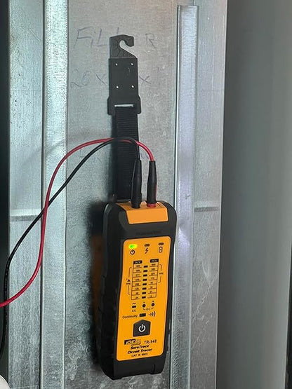 Ideal Electrical SureTrace Plus Circuit Tracer (61-948) 0-600 Volts AC/DC with Built-in Continuity Test and High-Visibility Displays — Find Breakers, Fuses, Wires, Dead Shorts, and Splice Errors