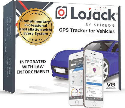 LoJack for Cars | GPS Tracker for Vehicles No Monthly Fee | Anti Theft Car Device | Professional Installation Included | Integrated with Law Enforcement (3 Years of Service)