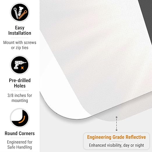 Quality Control Hold Area Sign, 18x24 Inches, 3M EGP Reflective .080 Aluminum, Fade Resistant, Made in USA