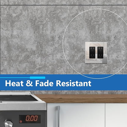 LIDER Double Decorator Metal Wall Plate, Temperature and Impact Resistant, 201 Stainless Steel, Screwless Cover, Modern Upgrade, Mid-Size 2-Gang 4.88” x 4.92”, Polished Chrome, LSMWP-32M-PC