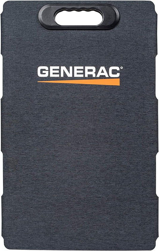 Generac 100-Watt Solar Panel - Efficient Solar Charging for GB Power Station - Lightweight and Portable - Waterproof and Dustproof - Parallel Capable for Increased Charging Power - Orange/Black