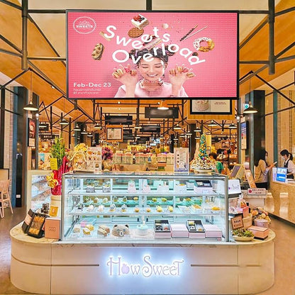 P5 Outdoor IP65 Waterproof 65"x34" Programmable LED Sign Board - Wi-Fi Full Color High-Res Scrolling Display, USB Control, Custom Images & Video for Business