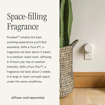 Pura x Studio McGee Home Scent Refill - Smart Air Diffuser - Up to 120-Hours of Luxury Fragrance per Refill - Home Essential - Clean & Safe Diffuser Fragrance - 2 Pack, French Linen