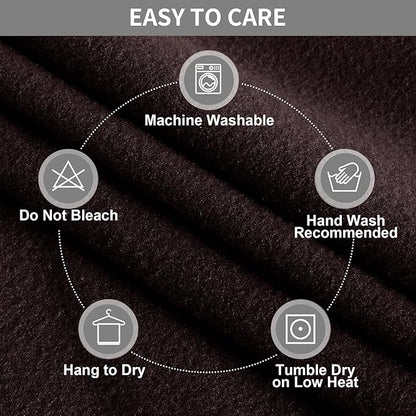 Easy-Going 100% Waterproof Recliner Console Cover, Stretch Middle Console Couch Covers for Reclining Sofas, Sectional L-Shape Furniture Protector for Kids & Pets, 1 Console Cover, Chocolate