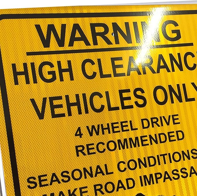 Custom Metal Signs for Business Outdoor, 30x24 Inches Reflective Option, Single/Double-Sided, Personalized Aluminum Signs, Rust-Free