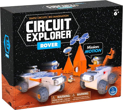 Educational Insights Circuit Explorer Rover Circuit for Kids, Space Toy, Building Set, STEM Toy, Gift for Boys & Girls, Ages 6+