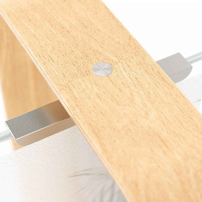 Umbra Bellwood Desk Frame 5" x 7", Natural (Pack of 3)
