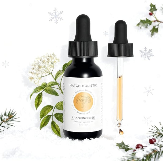 Frankincense Essential Oil 1oz – Pure and Natural Resinous Scent for Spiritual Wellness, Meditation, and Relaxation, Suitable for Aromatherapy and Enhancing Mindfulness