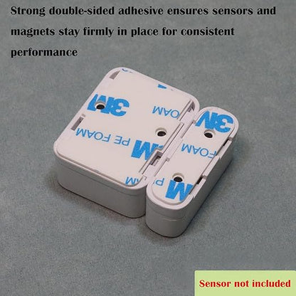 Replacement Adhesive for SimpliSafe Entry Sensors – (50 Pieces for Sensors & 50 Pieces for Magnets) - Strong Pre-Cut Double-Sided Tape for Easy, Secure Installation