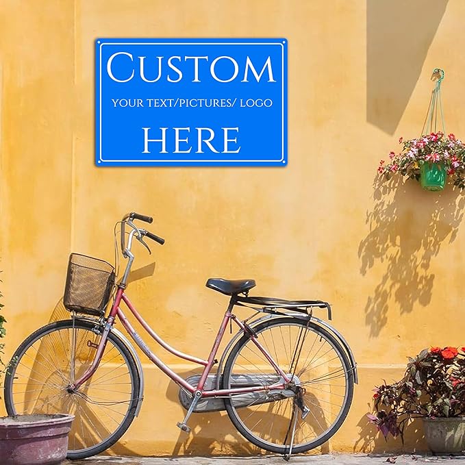 Custom Sign, Custom Delivery Sign，Reflective, Customize for Office, Business, Workplace, office, Home. double-sided(14 * 10Inch)