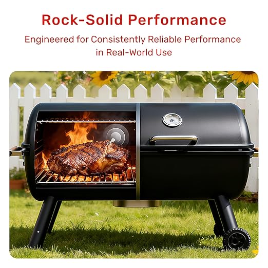 X Pro Wireless Meat Thermometer with Dual Wi-Fi & Bluetooth, Digital Meat Thermometer with 2 Probes & LED Display Base, 6 Built-in Sensors, IP69 Waterproof, for Grills, Ovens, Smokers & BBQs