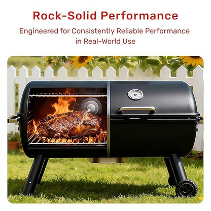 X Pro Wireless Meat Thermometer with Dual Wi-Fi & Bluetooth, Digital Meat Thermometer with 2 Probes & LED Display Base, 6 Built-in Sensors, IP69 Waterproof, for Grills, Ovens, Smokers & BBQs