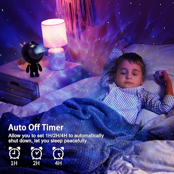 Star Projector, Astronaut Galaxy Projector, Starry Space Nebula Night Light Projector with Timer and Remote, Adults Kids Room Decor Aesthetic, Christmas Birthdays Gift