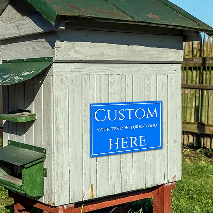 Custom Sign, Custom Delivery Sign，Reflective, Customize for Office, Business, Workplace, office, Home. double-sided(14 * 10Inch)
