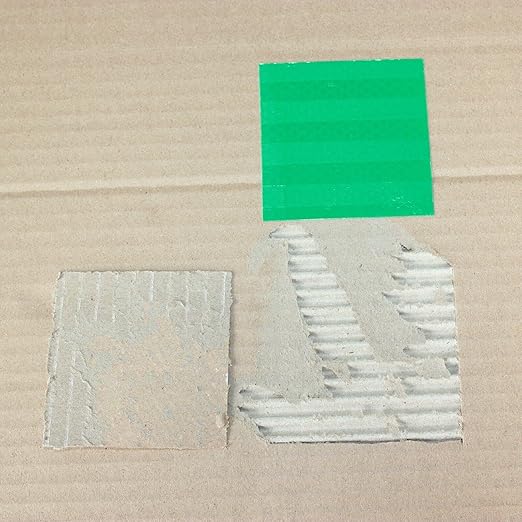 Non Fading Green Reflective Stickers 3 inch X 3 inch, Outdoor Waterproof High Visibility Warning Safety Adhesive Reflector Tape (100 Pcs)