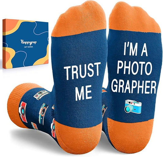 HAPPYPOP Gifts for Mechanic Personal Trainer - Photography Bus Driver Engineer Socks