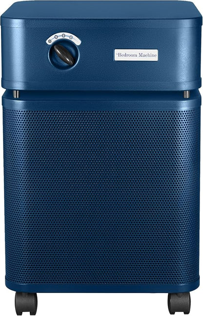 Austin Air Bedroom Machine Midnight Blue - Advanced 5 -Stage Filtration HEPA Air Purifiers For Home with Activated Carbon & Zeolite - Ideal as Air Purifiers for Bedroom