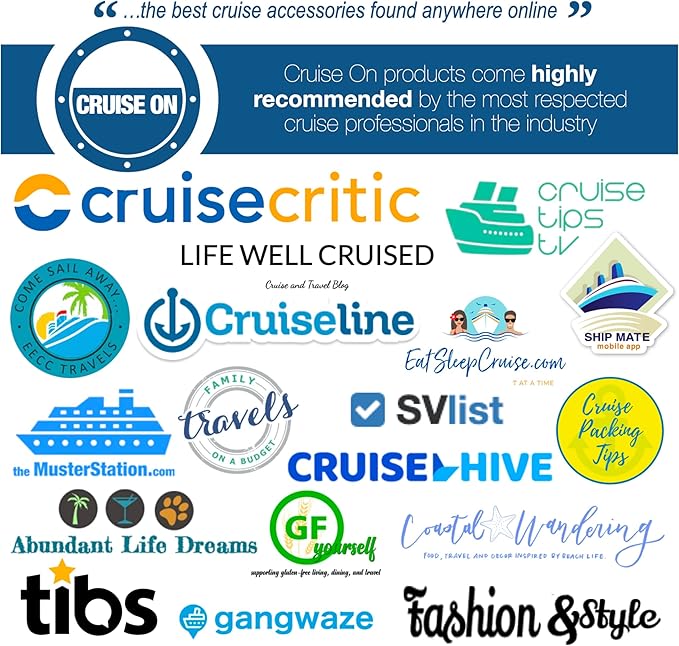 Cruise Approved Power Strip Non Surge Protector for Cruise Ship Multi Plug, 6 Outlets, 2 USB-A, 1 USB-C, & 3 AC Outlet for Carnival, Celebrity, Princess, Norwegian & Major Lines in 2025 & 2026