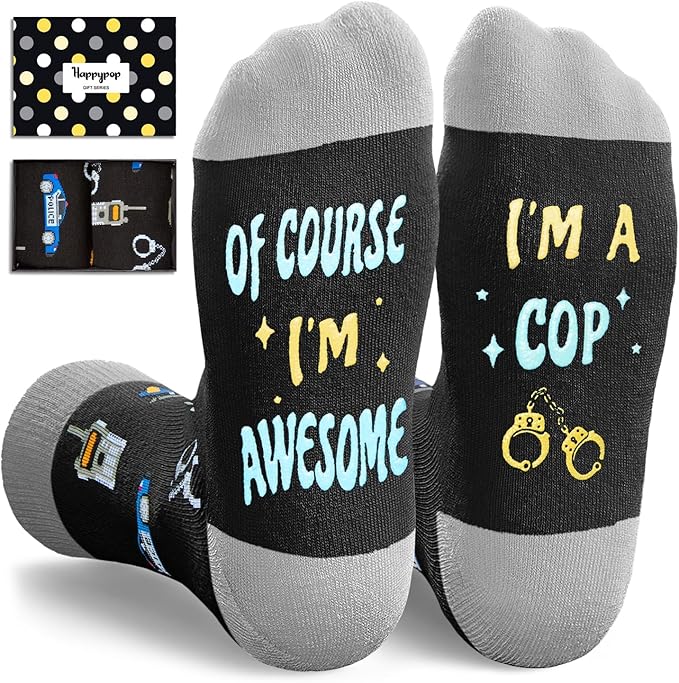 HAPPYPOP Gifts for Mechanic Personal Trainer - Photography Bus Driver Engineer Socks